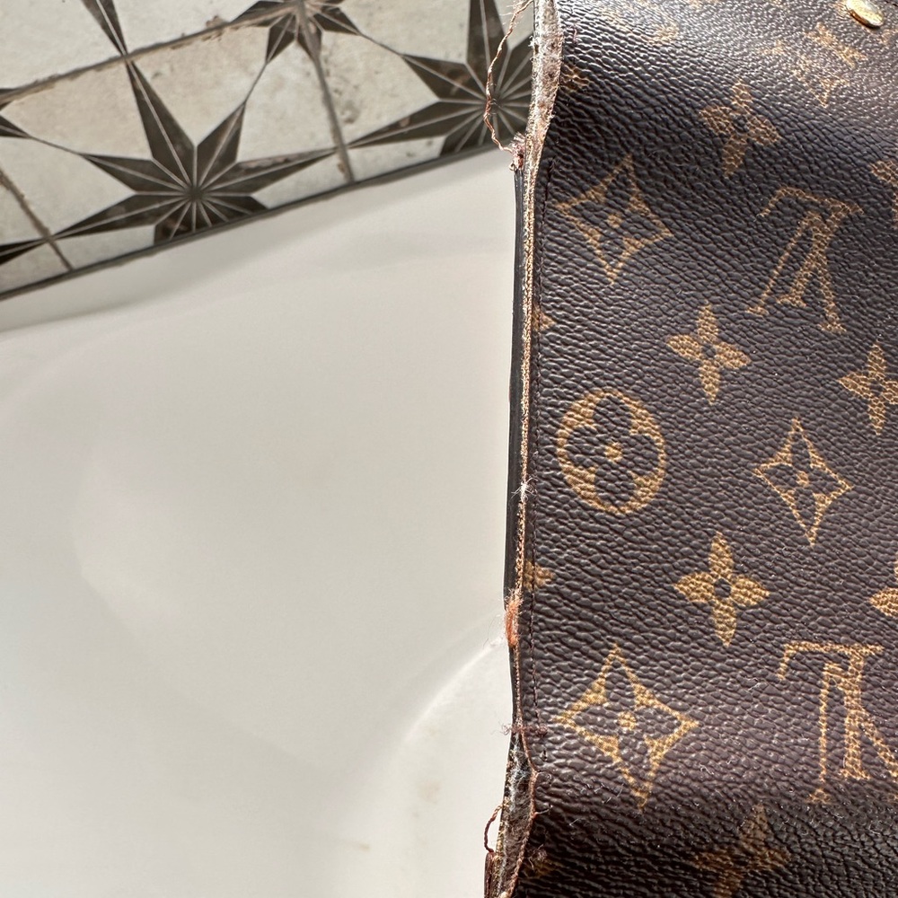 Louis Vuitton Brown Monogram Crossbody Bag - Picture 15 of 16